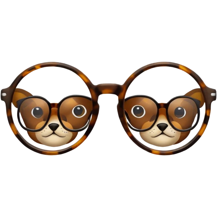 Cute Glasses emoji