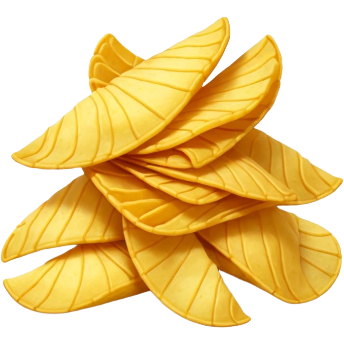 potato chips colorful simple emoji emoji