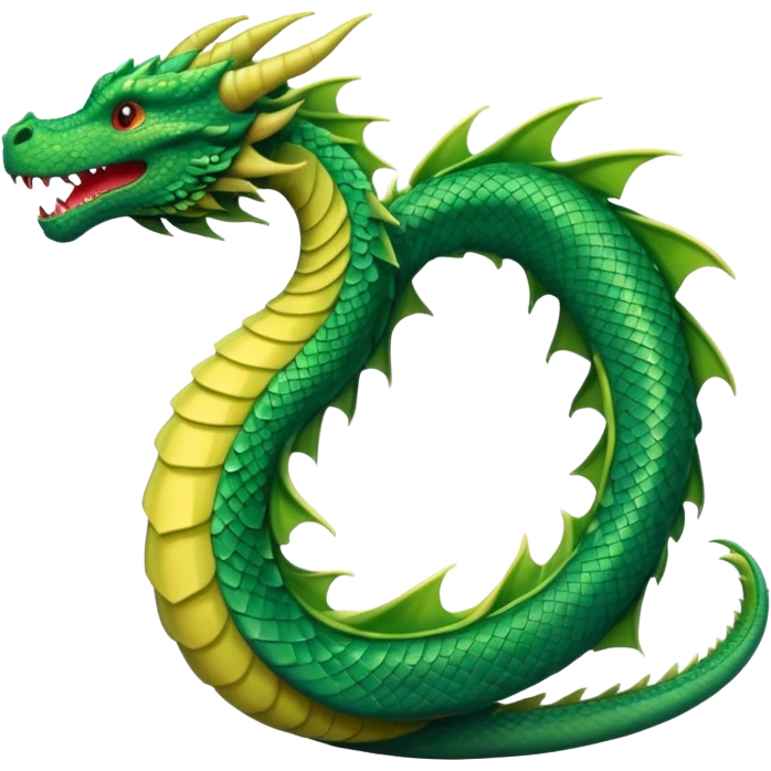 dragon tail emoji