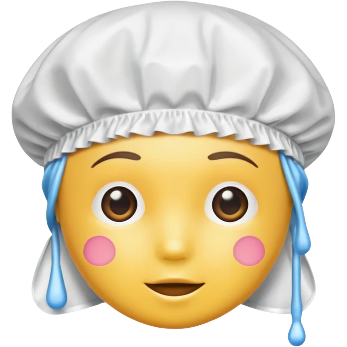shower cap emoji