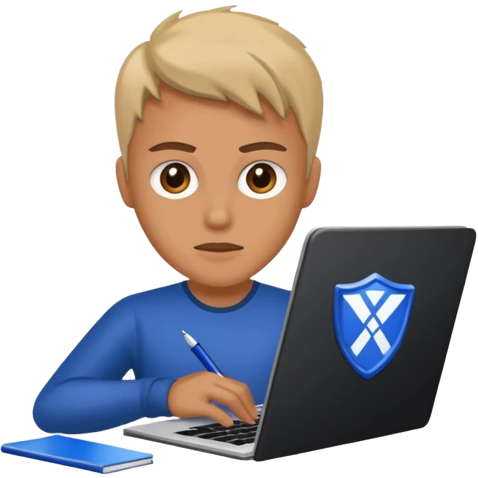malwarebytes hammering notebook emoji