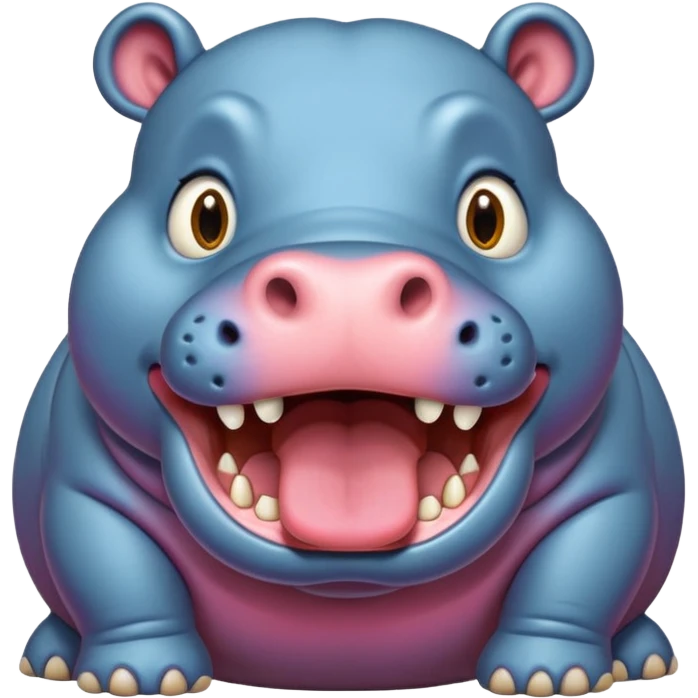 hungry hippo emoji