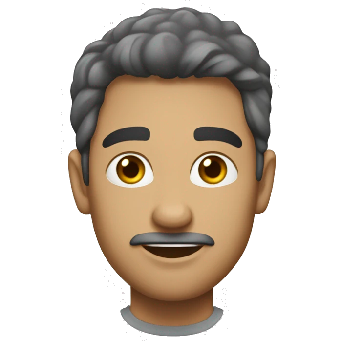 Собака Буль дог в пледе черно белено цвета  emoji