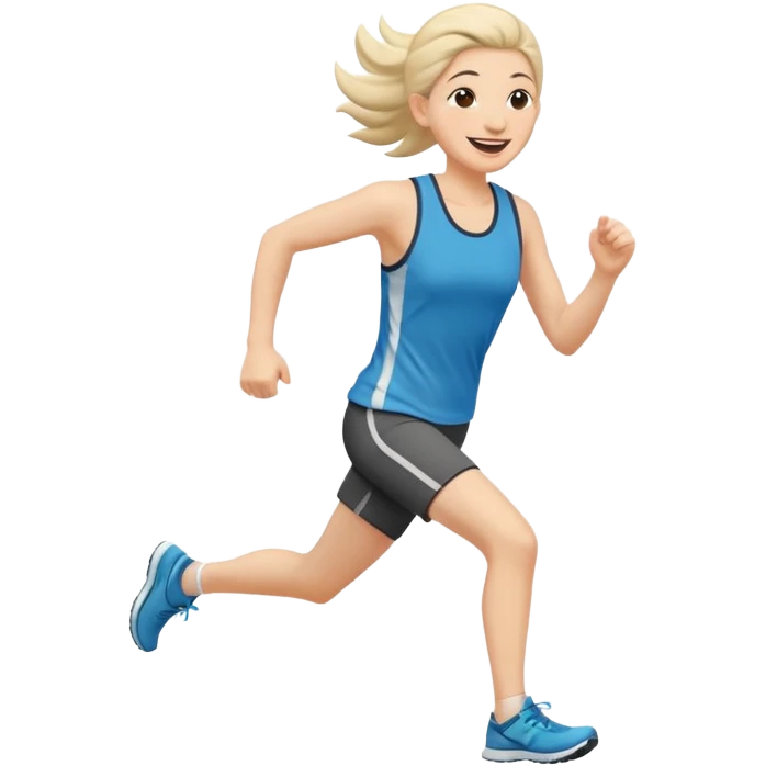 😂🏃🏻‍♀️ emoji