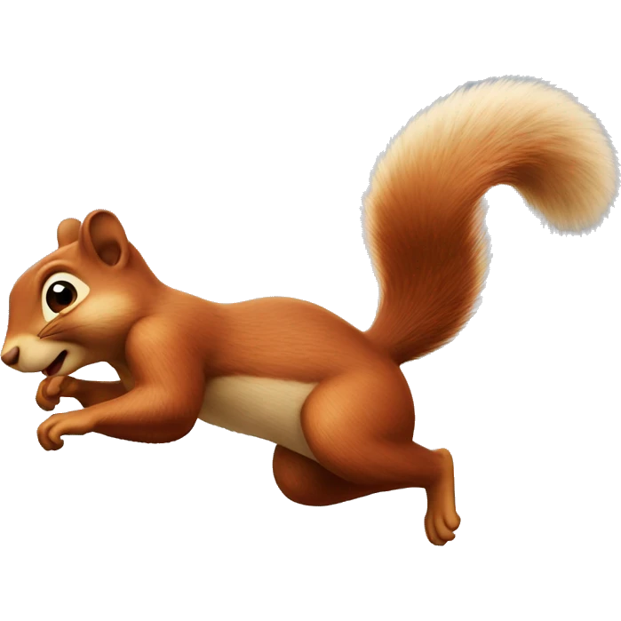 squirrel jumping emoji