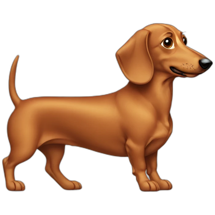 wiener-dog emoji