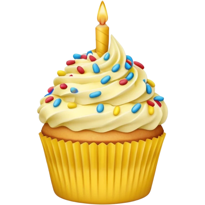 Delicious cupcake  emoji