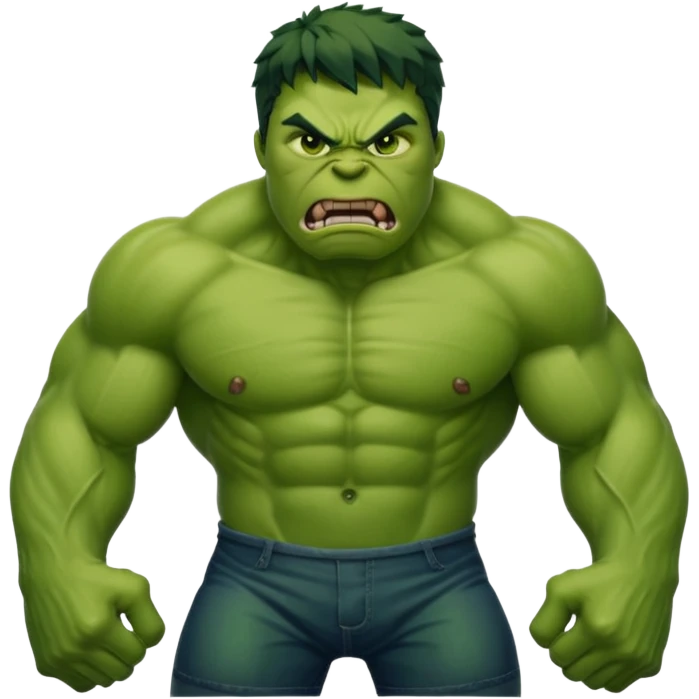 make the hulk emoji