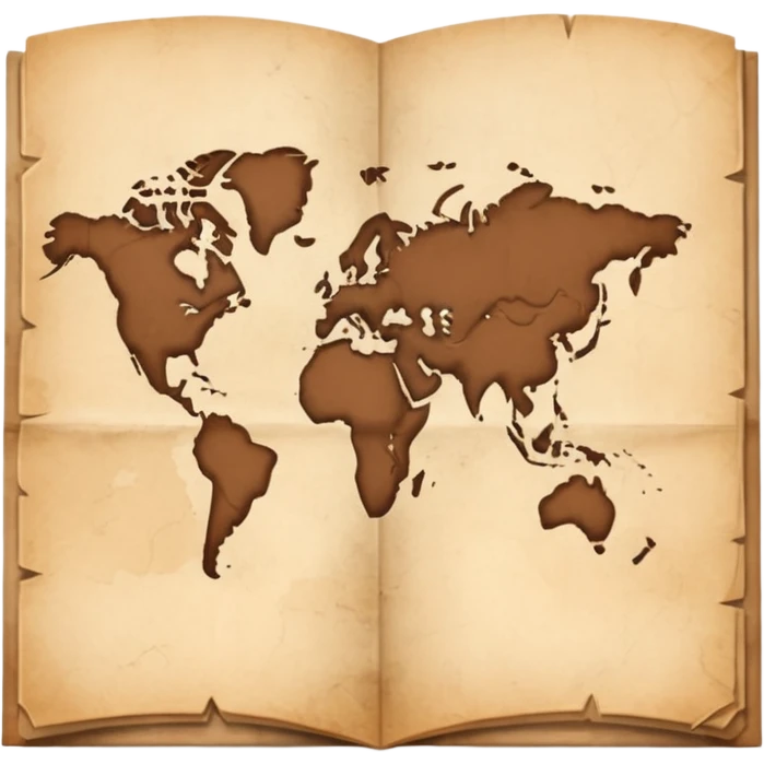 Paper Map emoji