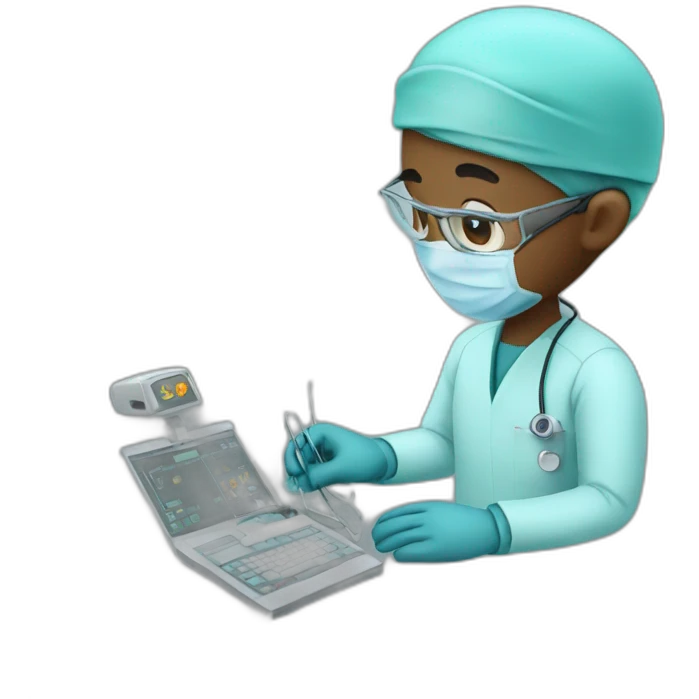 Surgeon-operating-on-a-brain emoji