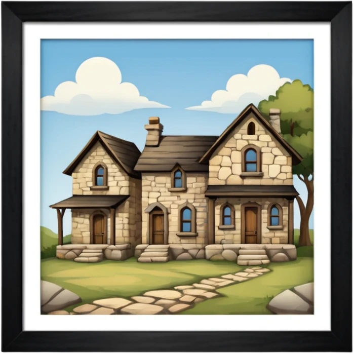 old mo houses emoji