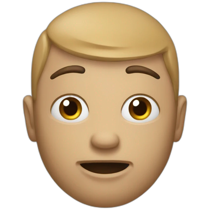 Mec bizarre emoji