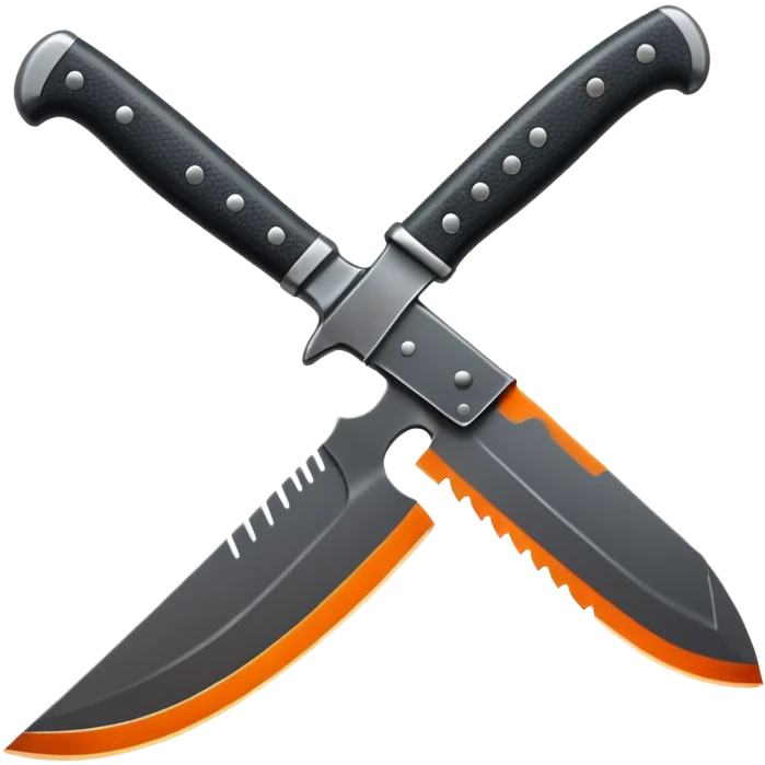 black Machete emoji