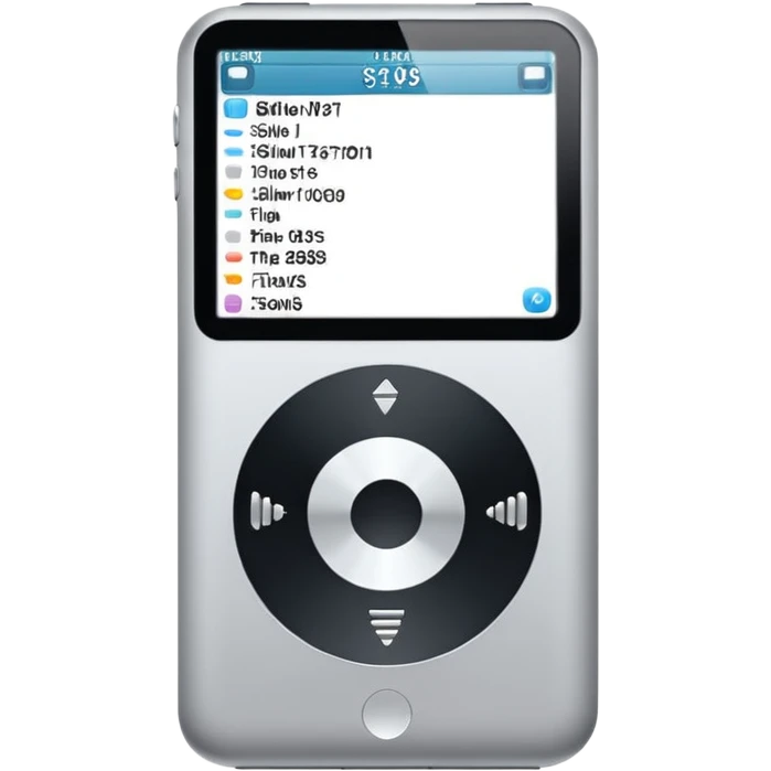 ipod
 emoji