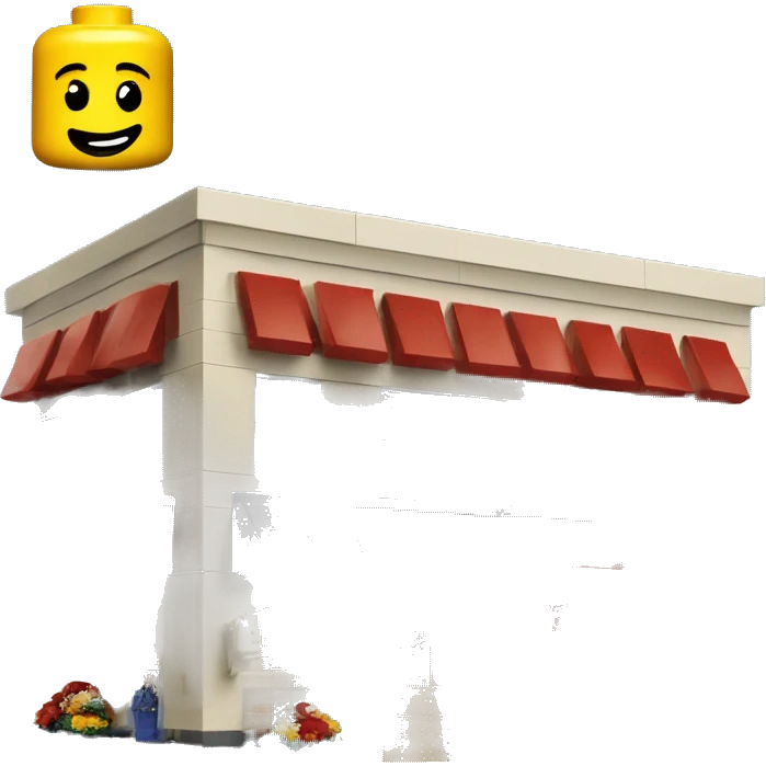 Lego clothing store with the name Poshak Shaykh Show emoji