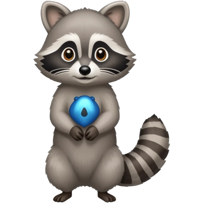 🩶🦝 emoji