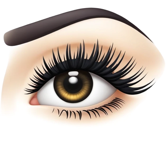 Eyelash emoji