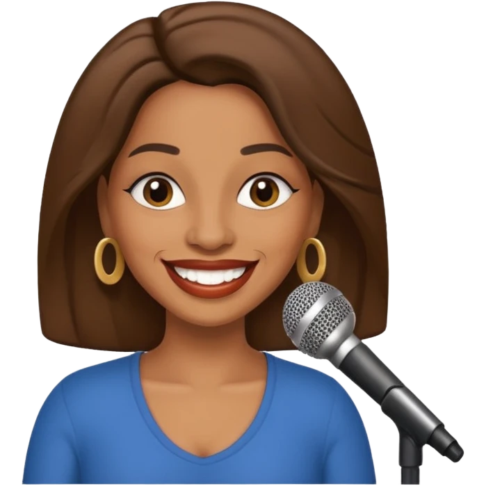 Crear un emoji de el cantante de cuarteto "La mona Jiménez" emoji
