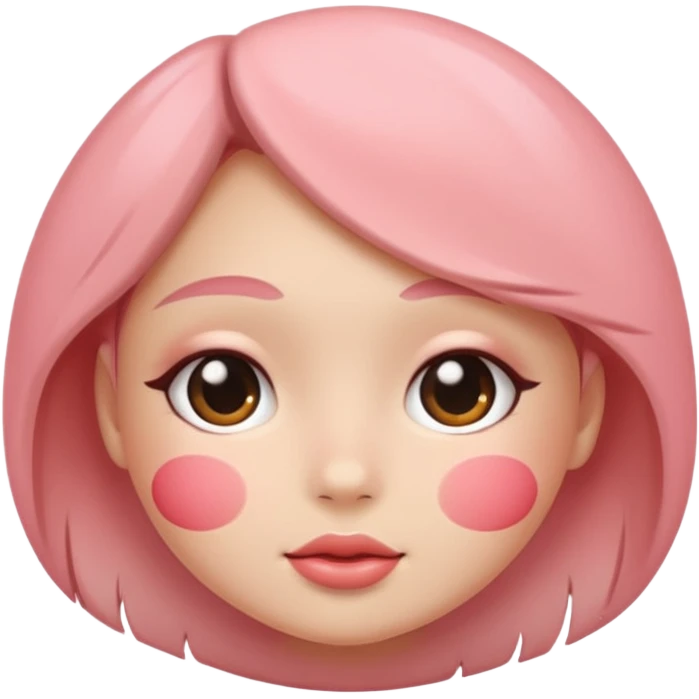 Make a blushed cheeks emoji  emoji