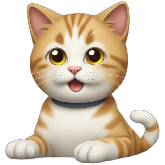 cat-chatting emoji