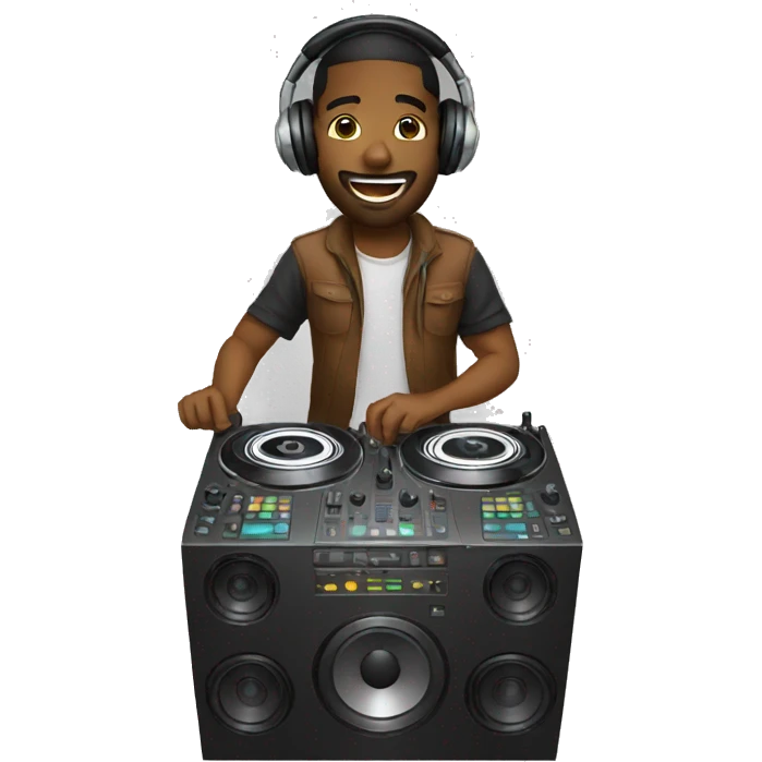 DJING emoji