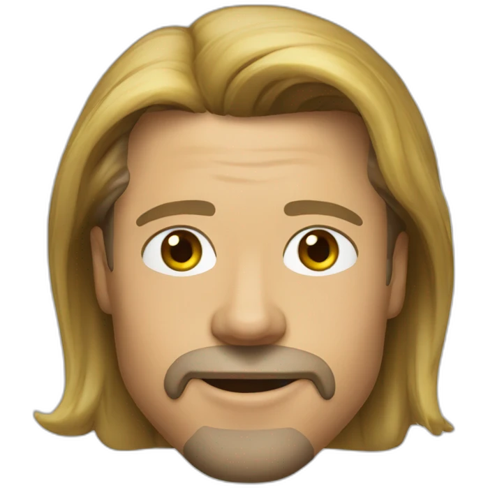 brad pitt emoji