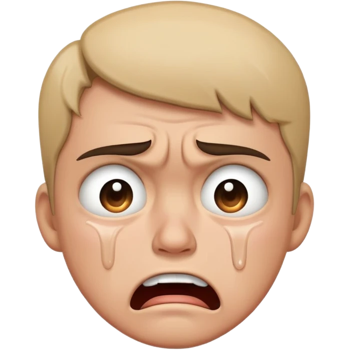 Crying angry  emoji