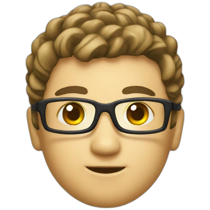 Swimming code nerd emoji