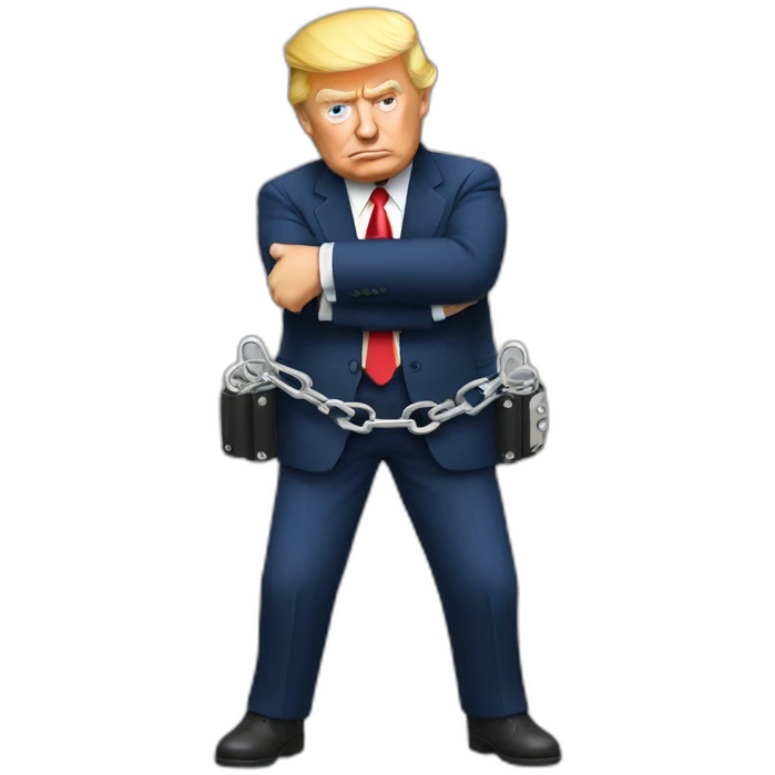 trump-in-handcuffs emoji