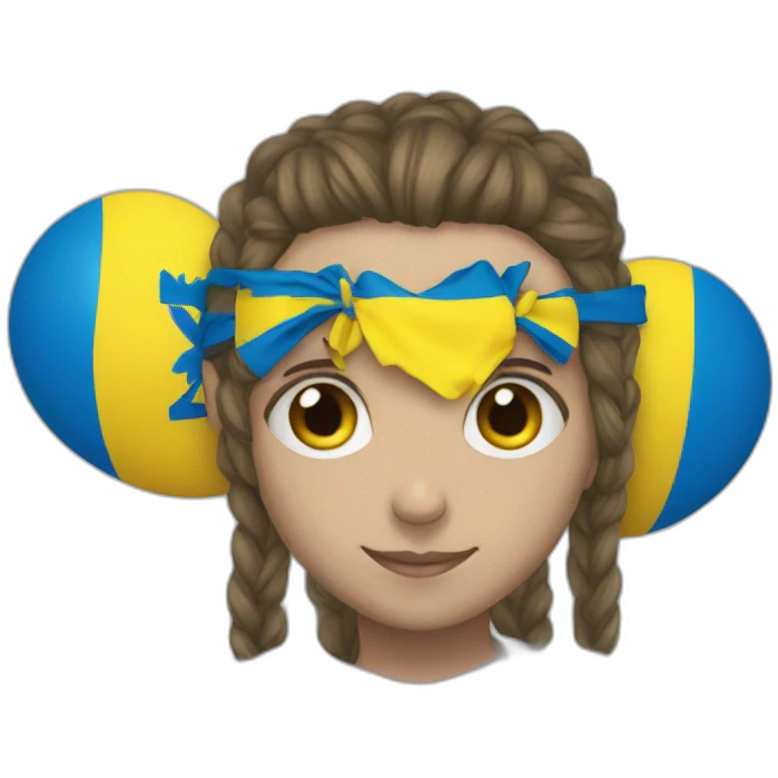 Ukraine solidarity emoji