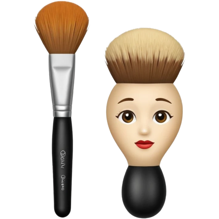 Makeup brush emoji