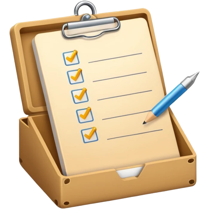 checklist emoji