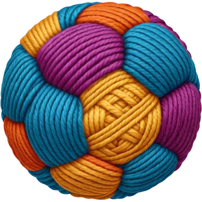Knitting emoji