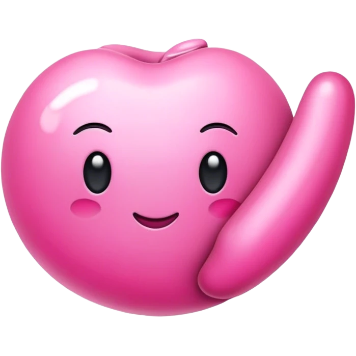 Pink emoji