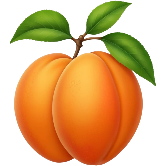 Apricot emoji
