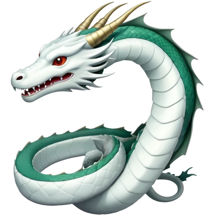 Dragon Haku from Spirited Away emoji