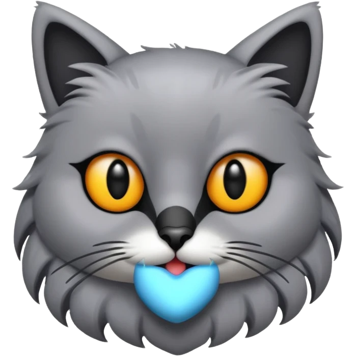  cat bird emoji