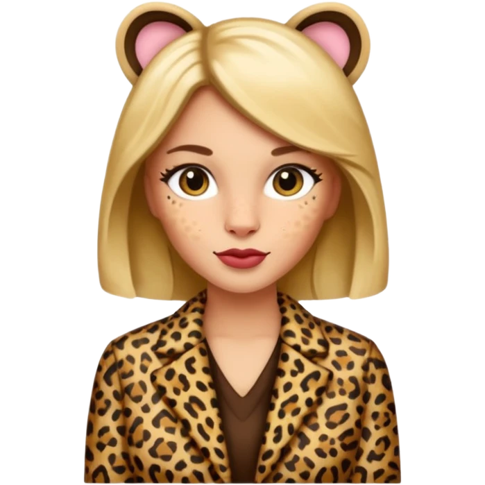 Emmeline leopard  emoji