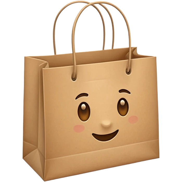 Bolsa de compras emoji