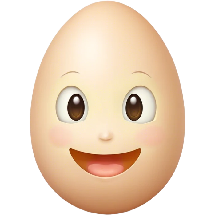 Œuf qui rigole emoji