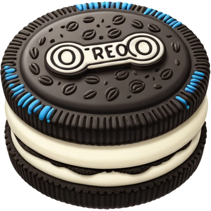 oreo face emoji