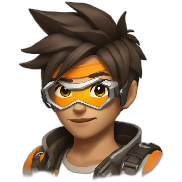 tracer from overwatch emoji