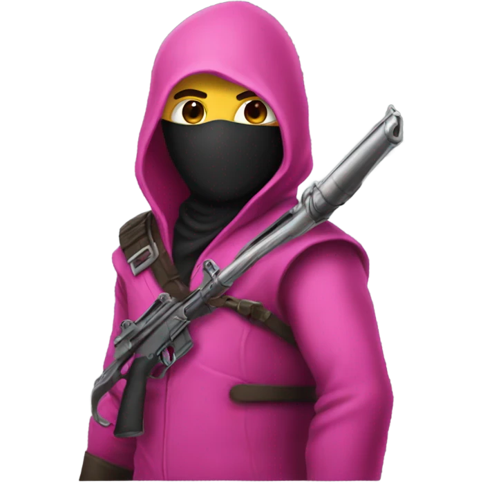 Pink assassin emoji