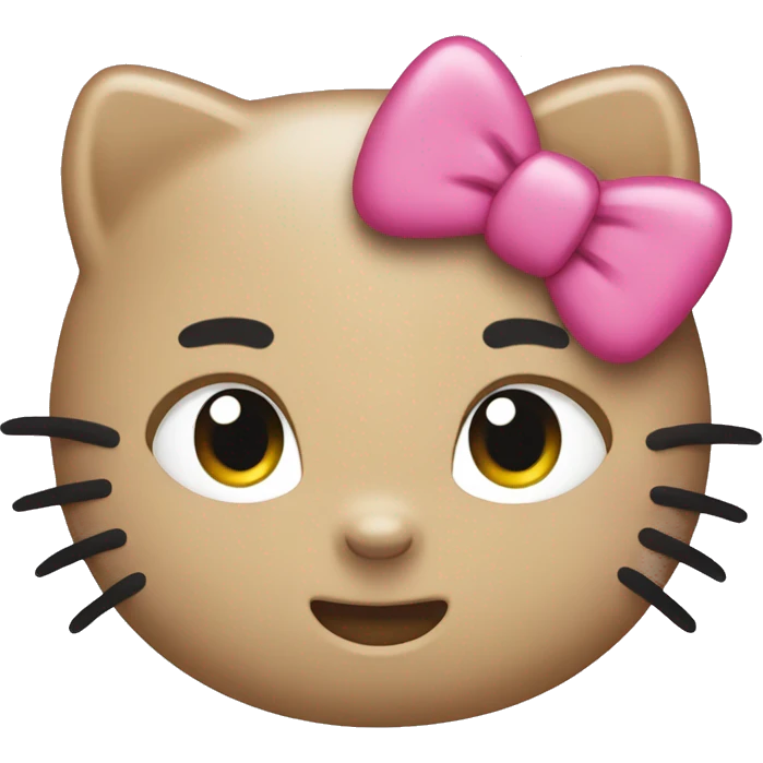 Hello kitty emoji