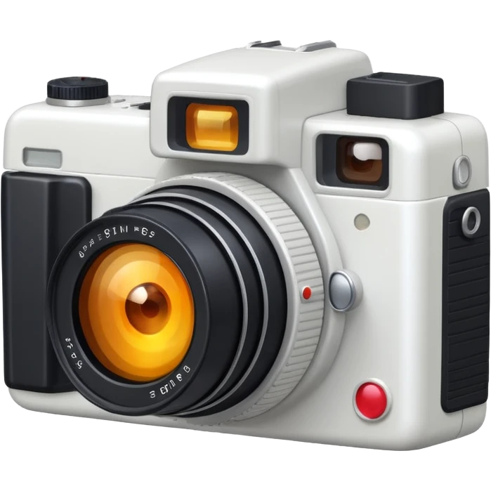 1990's camera White  emoji