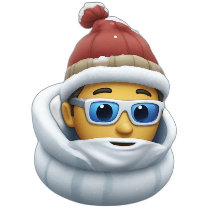 snow tubin emoji