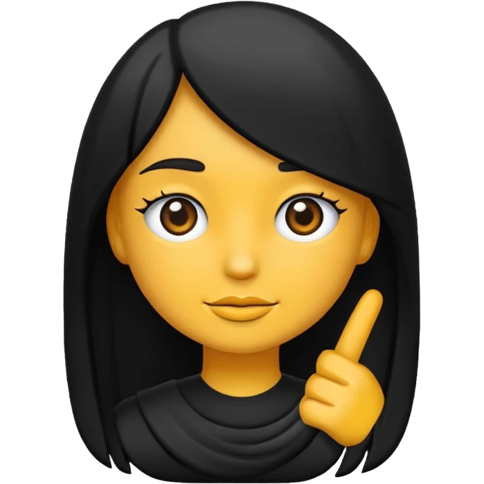 Pílula preta emoji
