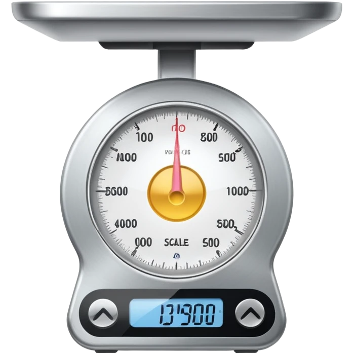 digital scale emoji