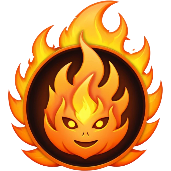cyberpunk fire emoji