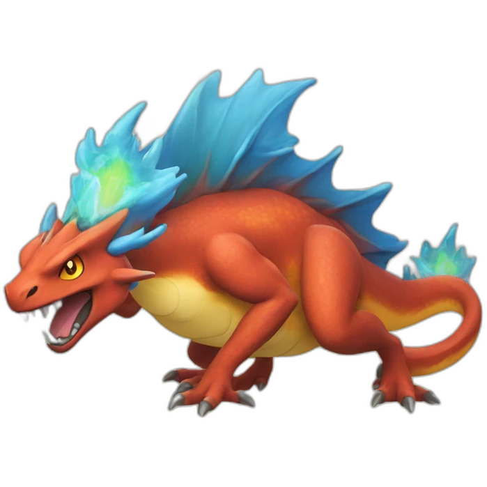 Dracaufeu pokemon emoji